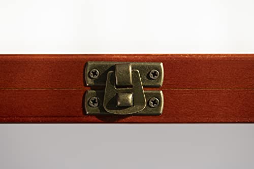 MC.Sammler Cassetta portamonete in legno per 24