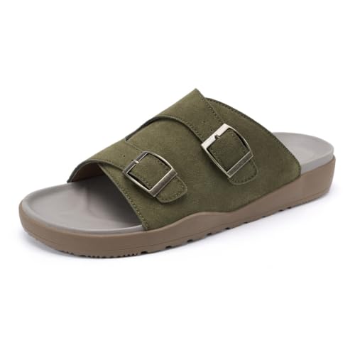Sandales homme vert foncé 41 1/3 contre les pieds fatigués
