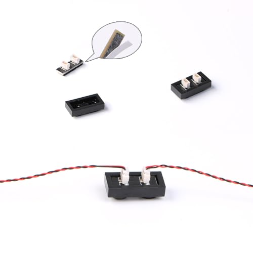TEDDOO 5Piece 15CM 0,8MM Interface Netzkabel Verlängerungszubehör, verwendet für Baustein Licht Zubehör Beleuchtung Kit Kompatibel mit Lego