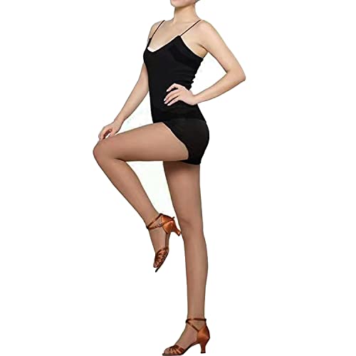 Bas résille élastiques à pieds grand confort stretch danse