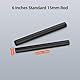 Nitze 15mm Kamera Carbon Fiber Rod, 150mm Länge 15mm Kohlefaser Stangen mit M11 Innengewinde (2 Stück) - RCF15-150
