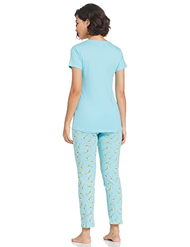 Image of Rupa Women's Cotton Checkered Pajama Set
