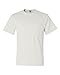 Adult Heavyweight Pocket Tee (White) (3X-Large)