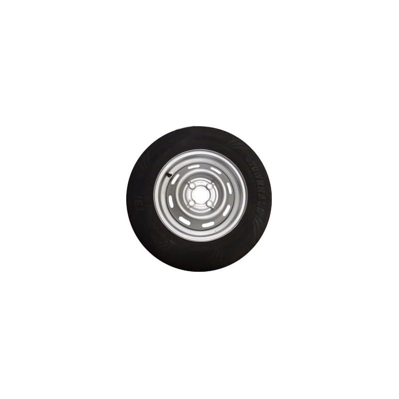 MAXTER Roue Remorque 185/70x13-4 Trous entraxe 100 mm - Déport 30