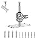NEEWER 6,5 Wand Deckenhalterung Baby Stecker 5/8 Bolzen, 360° drehbarem Kugelkopf, 10 Schrauben, Fotostudio Wandhalterung für Ringlicht, Videolicht, Stroboskopblitz, maxBelastung 10kg, ST-WM2