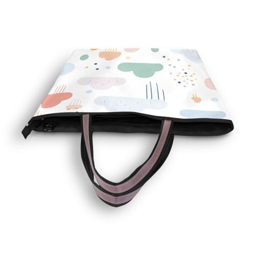 Image of Women Tote Bag, Large Shoulder Hobo Bags Casual Handbags Big Capacity Shopping Work Bag for Vacation, 5