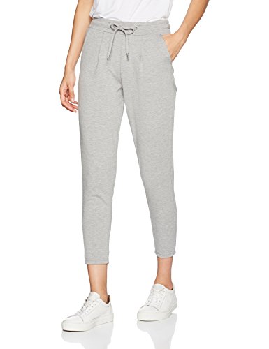 ICHI Kate PA Pantalón, Gris (Light Grey Melange 10019), L para Mujer