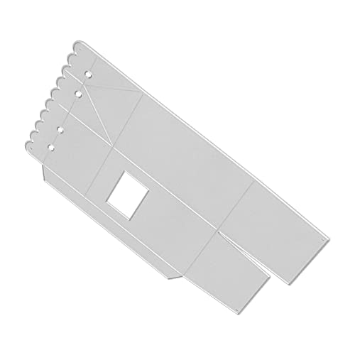 Troquel de Corte de Metal, Plantilla de Relieve para Decoración de álbumes de Fotos, álbumes de Recortes, Decoración de álbumes de Fotos, Tarjetas de Papel de Bricolaje, Borde en