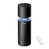 Afloia Humidifier and Air Purifier in One, Air Purifier and Evaporative Humidifier Combo for Home, 24dB Quiet Air Cleaner Remove Pets Dust Dander Hair Allergy Pollen Smoke Smell for Room, Black