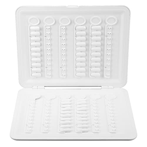 Livre d'affichage d'ongles portable avec nuancier 120 couleurs clipsable et durable