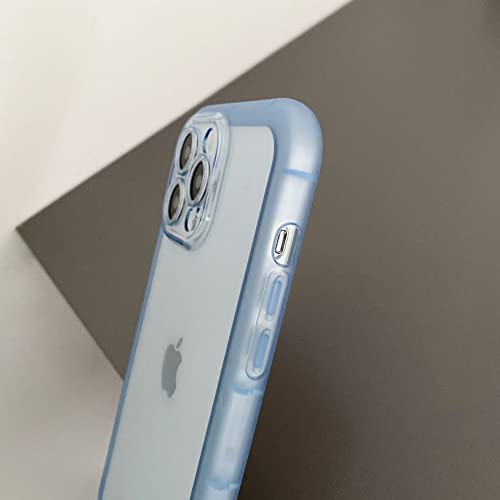 Qltypri Compatible With Iphone Xr Case, Shockproof Protective Soft Silicone Phone Case, Lightweight Anti-Scratch Clear Transparent Tpu Bumper Phone Cover For Iphone Xr - Blue #TOP1