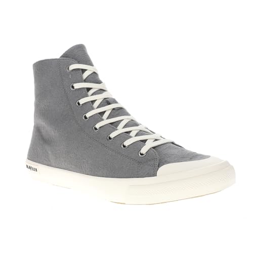 SEAVEES Mens Fremont High Sneakers Shoes Casual - Grey - Size 9.5 M2