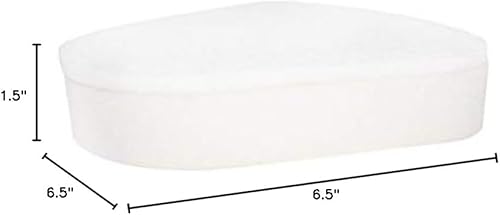 Miniatura 6 de LifeSupplyUSA Kit de repuesto de espuma al vacío y filtro de fieltro compatible con aspiradoras verticales Shark Navigator Lift-Away, parte XFF350