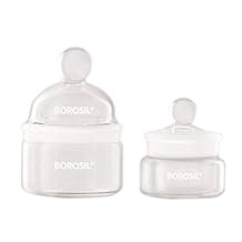 Foxx Life Sciences 1630009 Borosil Bottles, Weighing, Tall Form, 25mL, 30mm x 65mm OD x H 10/CS, Borosilicate Glass Pack of 1