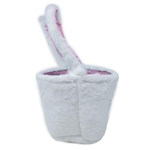 Image of Easter Bunny Plush Basket - Pink