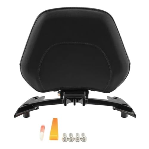 Dossier passager arrière moto noir coussin dosseret de selle pour GL1800 2018-2023