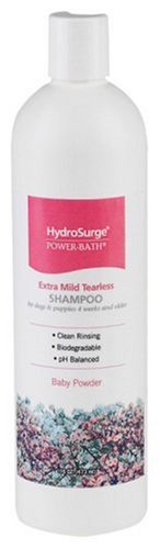 HydroSurgeShampoo for Pets and Horses, Tearless, Baby Powerder Scented, 16-Ounces