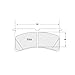Performance Friction 7751.01.20.44 Racing Pad - 01 Compound