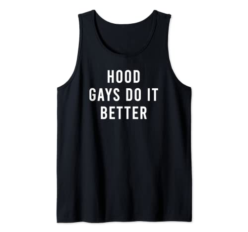 Gangster Hip Hop Gays Do It Better Funny Gay Dating Site Tank Top