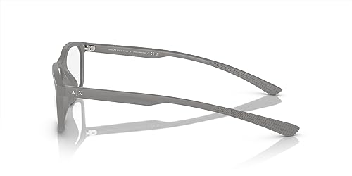 Image of Armani Exchange mens Ax3108u Universal Fit Square Prescription Eyewear Frames