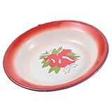 Cabilock Enamel Vintage para Snacks Postres Chino para Reuniones y Cafés