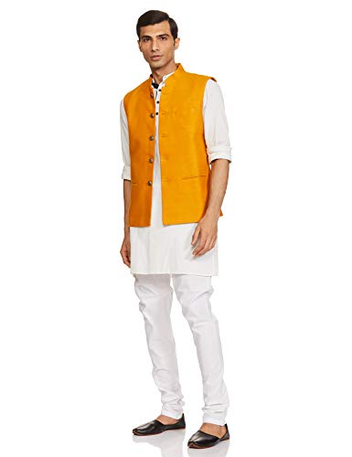 Image of Ethnix by Raymond Ethnix Mens Regular Fit Bundi