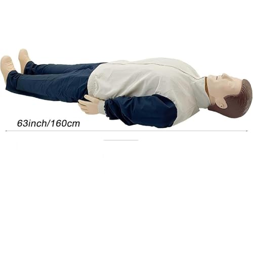 CPR Trainingspuppe – Lebensgroßes Ganzkörper-Herz-Lungen-Beatmungsmodell für Krankenhäuser und Schulen