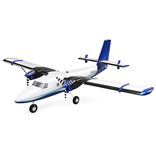 E-flite rc airplane twin otter 1.2m pnp (transmitter, receiver, b…