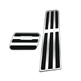 Diseño de moda: Nuestro kit de pedales para coche es clásico y elegante, y combina a la perfección con tu coche. Instálalo en tu coche; la rica textura metálica de las cubiertas de pedales le dará un toque diferente y realzará su encanto. Si también eres un entusiasta de los coches, no te pierdas estos prácticos y hermosos accesorios para el interior.
