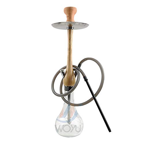 HCDMRE Arab Luxury Extreme Serie 006: 28"Schlauch Shisha Combo Kit Set, Holz Shisha Arab Shisha Zubehör Europa und die Vereinigten Staaten Explosion Modelle Holz Topf
