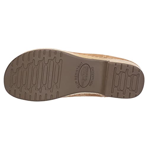 Image of Easy Works by Easy Street Womens Surething Pull On Boots Ankle Low Heel 1-2 inch - Brown - Size 9 M