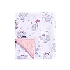 QSTEHEML Baby Blanket NeutralSuper Soft Elephant Minky Blanket UnisexBaby Gifts for Girls BoysDouble Layer with Dotted Backing Newborn Blankets for Crib Stroller Elephant 30 40inch