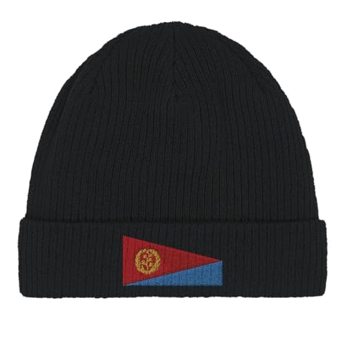 Bonnet en coton drapeau Érythrée en maille premium et finitions soignées