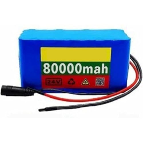 24V 80Ah Lithium-Ersatzbatterie, 7S3P Fahrrad-Li-Ionen-Akkupack E-Bike Pedelec-Batterie PVC-Batterie Für Elektrischen Selbstbalancierenden Roller, Mit Ladegerät, Eingebautem BMS XT60 24V 80Ah Lithium-Ersatzbatterie, 7S3P Fahrrad-Li-Ionen-Akkupack E-Bike Pedelec-Batterie PVC-Batterie Für Elektrischen Selbstbalancierenden Roller, Mit Ladegerät, Eingebautem BMS XT60