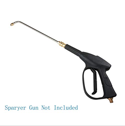 image for NUZAMAS 34cm 90 Degree High Pressure Washer Spray Nozzle Attachment, E