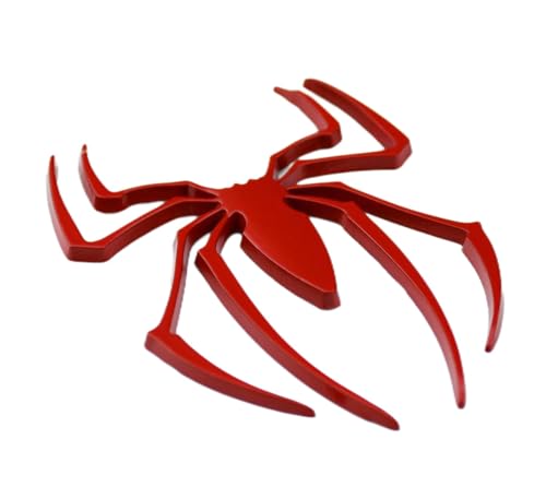 Image of 3D Metal Black Widow Spider Emblem Badge with Adhesive for Can-Am Spyder F3 RT R 600