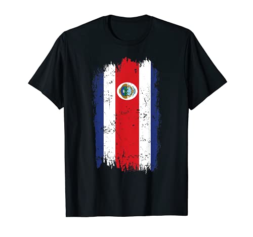 Bandera de Costa Rica Bandera nativa de Costa Rica Camiseta