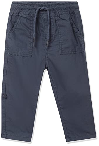 Image of Max Boys Solid Woven Regular Fit Trousers