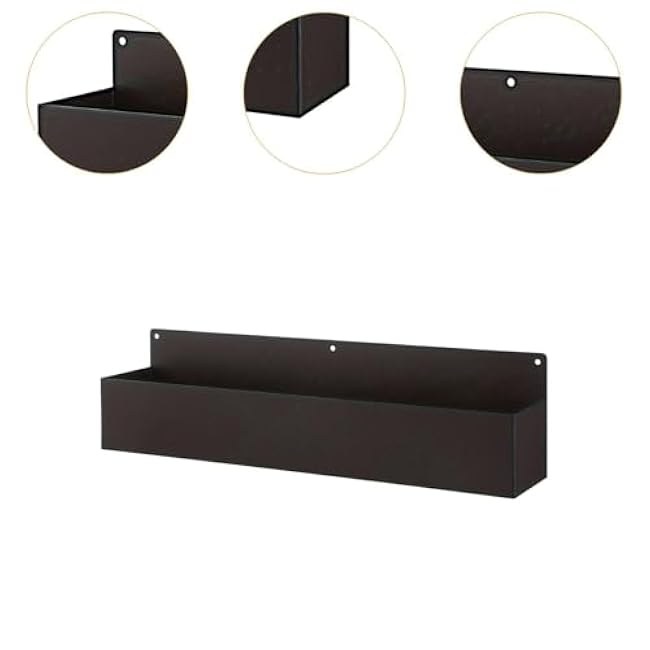 Wall Mounted Storage Rack Storage Shelf Bathroom Organizer Shelves Stable Multifunction Seasoning Jar Rack for Kitchen Garage