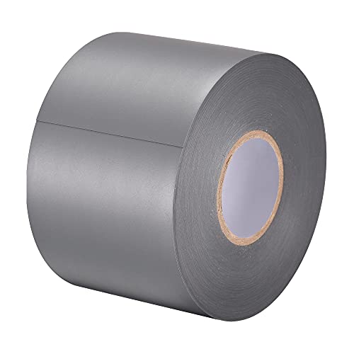 Image of uxcell Insulating Tape 80mm Width 26M Long 0.26mm Thick PVC Electrical Tape Grey