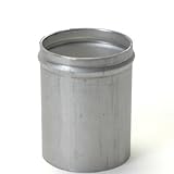 Weld On Aluminum Fuel Tank Filler Neck For Remote Mounted Filler 2 Inch Diameter Bead Rolled Edge