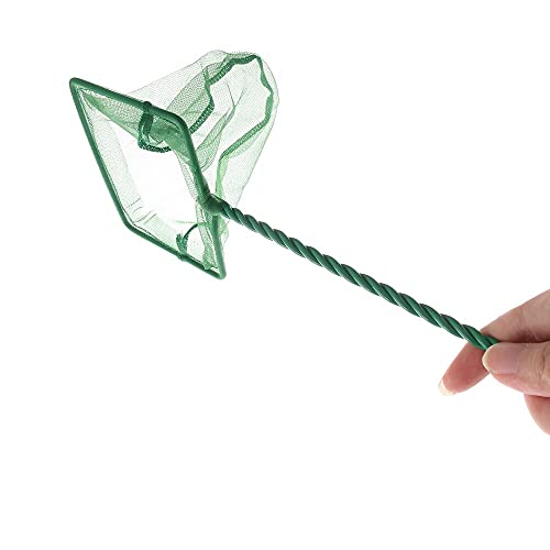 HUFFA Filets de pêche Filet de Poisson d'aquarium Poissons tropicaux Poissons d'eau Froide Poissons universels en Nylon en Forme d'entonnoir (Color : 3 in)
