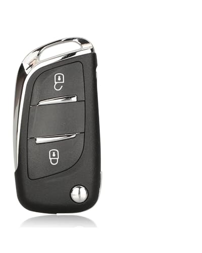 Plip auto Peugeot Citroën CE0523 avec lame VA2 coque rigide anti-choc pour clé usée