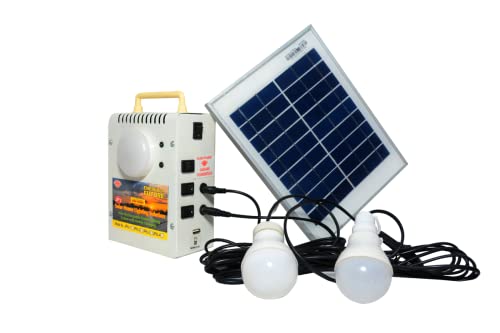 JADHAV POWERTECH Solar Home Light System JPHL3, 3 Watt LED - 2 Nos, USB Mobile Charging, Inbuilt Lithium Ion Battery (B09RHVSJT8) Amazon Price History, Amazon Price Tracker