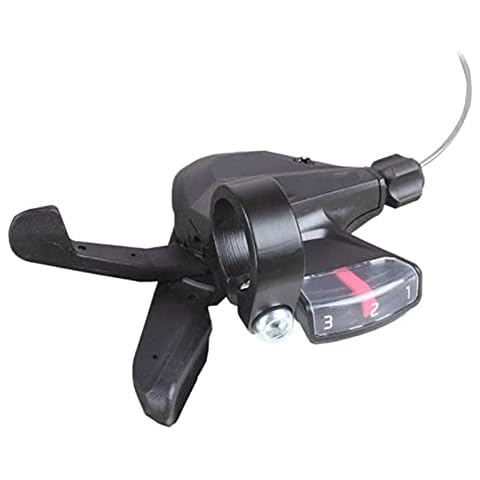 Mosichi Bike Gear Shifter,SL-M310 Derailleurs Aluminum Alloy Cycling 3x8 Speed Trigger Shifter for MTB Bike 3 Speed Left Cover