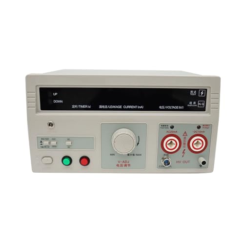 BREVELTION Withstand Hi-Pot 5KV 100VA Tester Voltage Tester Power Equipment Testing Tool Electrical Insulation Strength Tester 5KV AC/DC 220V