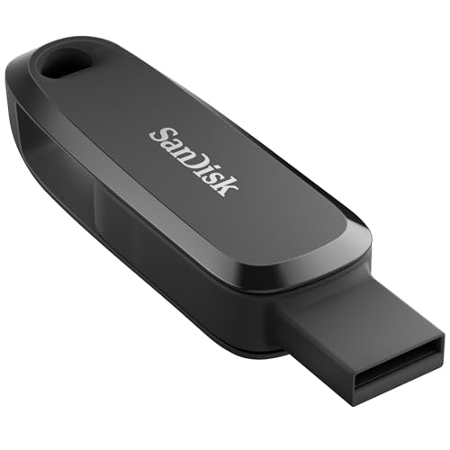 SanDisk Phone Drive 64 GB, 2-in-1 Phone Storage (Für Android Smartphones und Tablets, Mac und Computer, USB Type-C und USB Type-A Anschluss, Automatisches Backup, Rescue PRO Deluxe) Schwarz