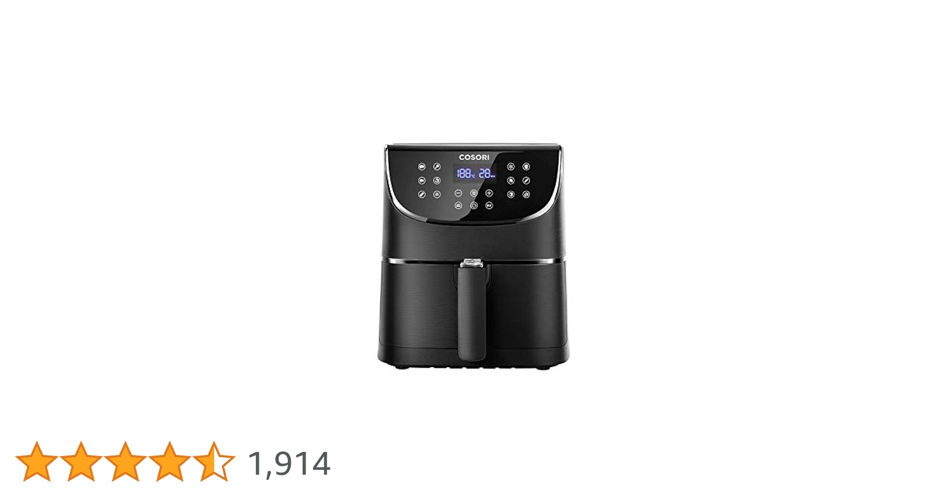 未使用品！COSORI エアフライヤー 3.5リットル Amazon.co.jp: COSORI ノンフライヤー 3.5L 1-4人適用 エア