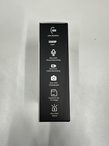 kaysunlink Körperkamera mit Audio- und Videoaufnahme, 1080P FHD, Mini-Polizei, tragbar, klein, persönlicher Camcorder, Sport, Action, Outdoor-Videorecorder (128 GB)