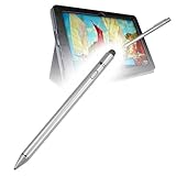 BoxWave Stylus Pen Compatible with Simbans PicassoTab 10 - AccuPoint Active Stylus, Electronic Stylus with Ultra Fine Tip - Metallic Silver
